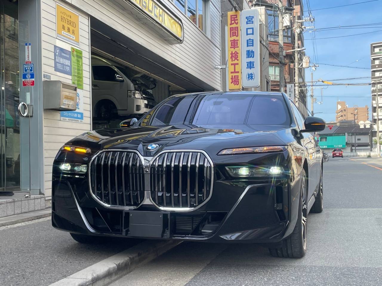 新型BMW７４０ｄ ｘDrive Mスポーツ！登録済未使用車！宮口自動車です